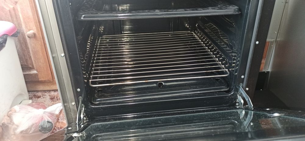 Fogão Inox com 5 bocas e forno