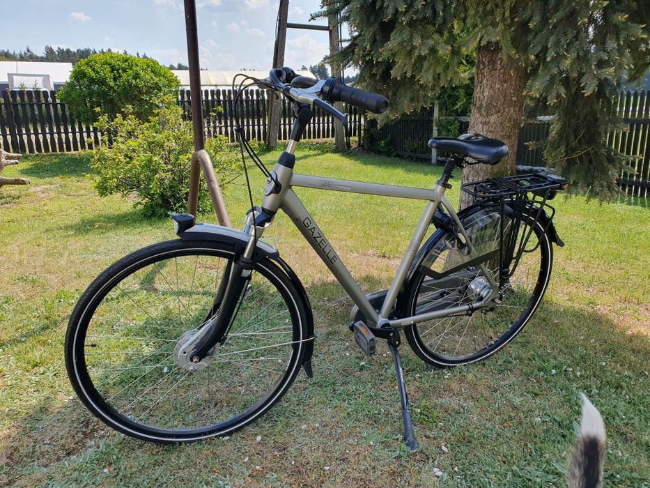 Gazelle Paris C7 + szary Matt rama 53cm rok 2024