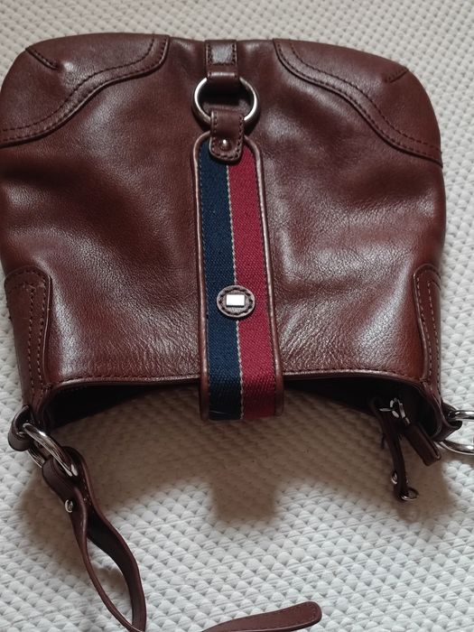 torebka skórzana Tommy Hilfiger