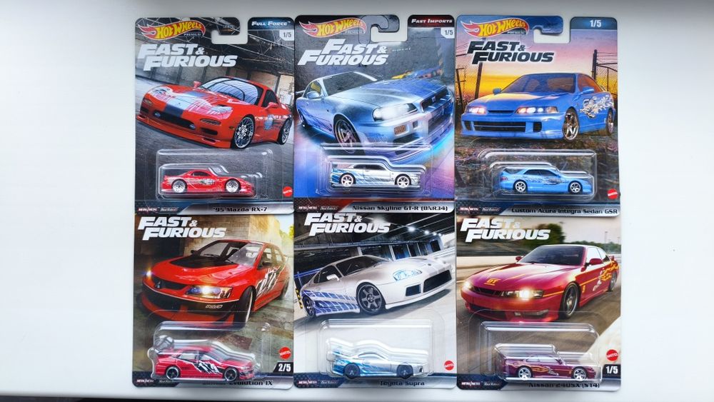 Fast and Furious Hot Wheels Форсаж