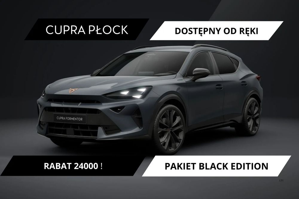 Cupra Formentor Formentor 2.0 BLACK EDITION Strefa Płock!