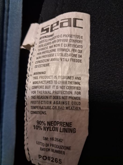 Гидрокостюм 3мм.р.м