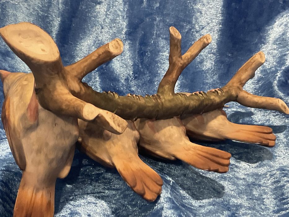 Aves vista alegre biscui pintura manual 19 cm comp. Anúncios abaixo