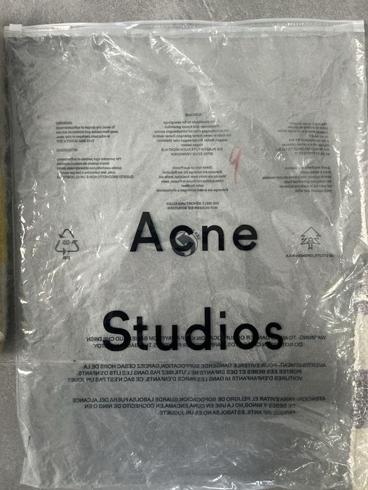 Acne Studios Yellow Scarf