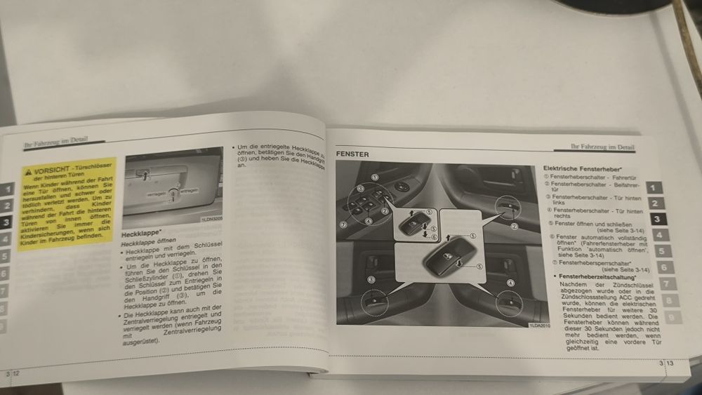 Instrukcja obsługi KIA CERATO po niemiecku