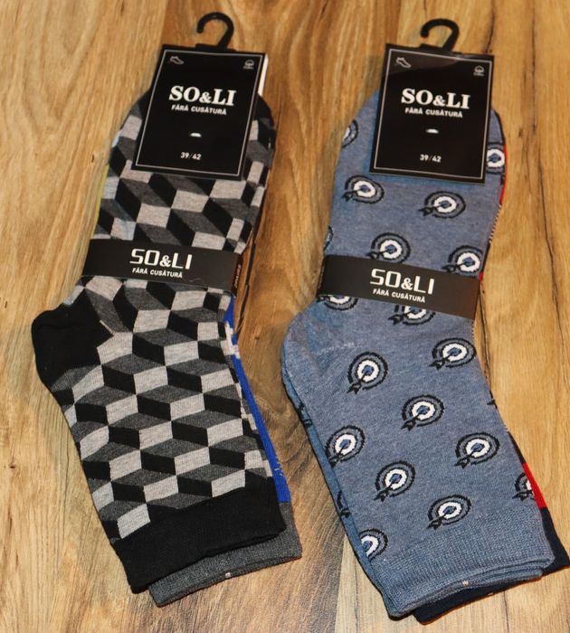 Skarpety Męskie Samoloty 39-42 Komplat 4 pary 30