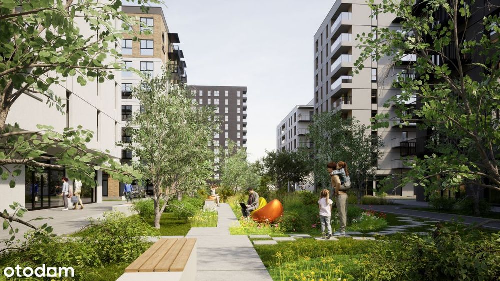 1-pokojowe mieszkanie 33m2 + balkon Bezpośrednio
