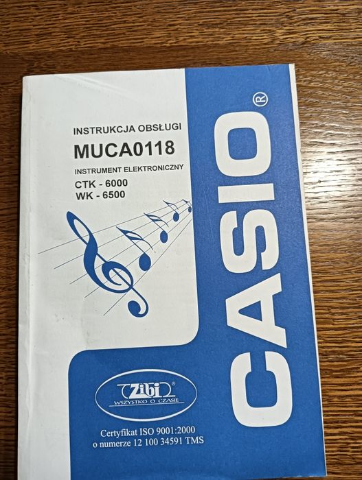 Instrument elektroniczny Casio ctk 6500 WK 6500