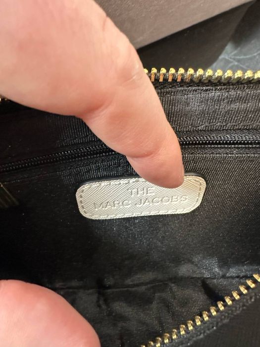 Нова Шкіряна Сумка Marc Jacobs The Snapshot New Cloud White Multi