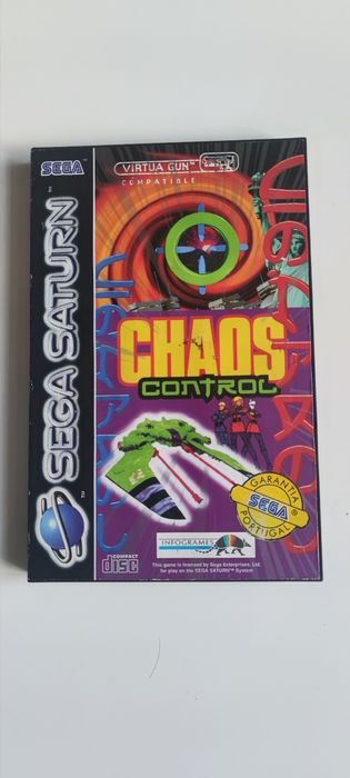 Chaos Control - Sega Saturn -Bom Estado