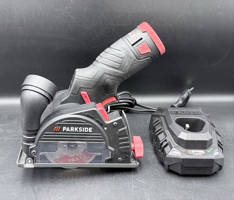 Akumulatorowa szlifierka kątowa PARKSIDE 12V PPWSA 12 A1. Aku.2Ah/Ład.