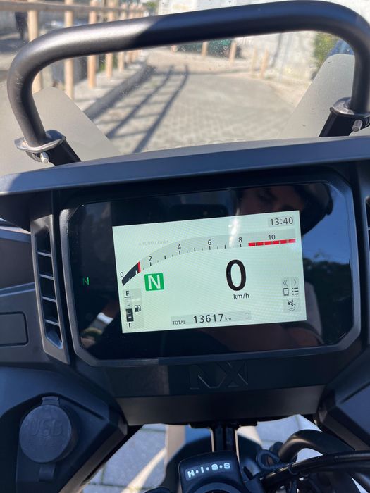 Honda NX500 como nova