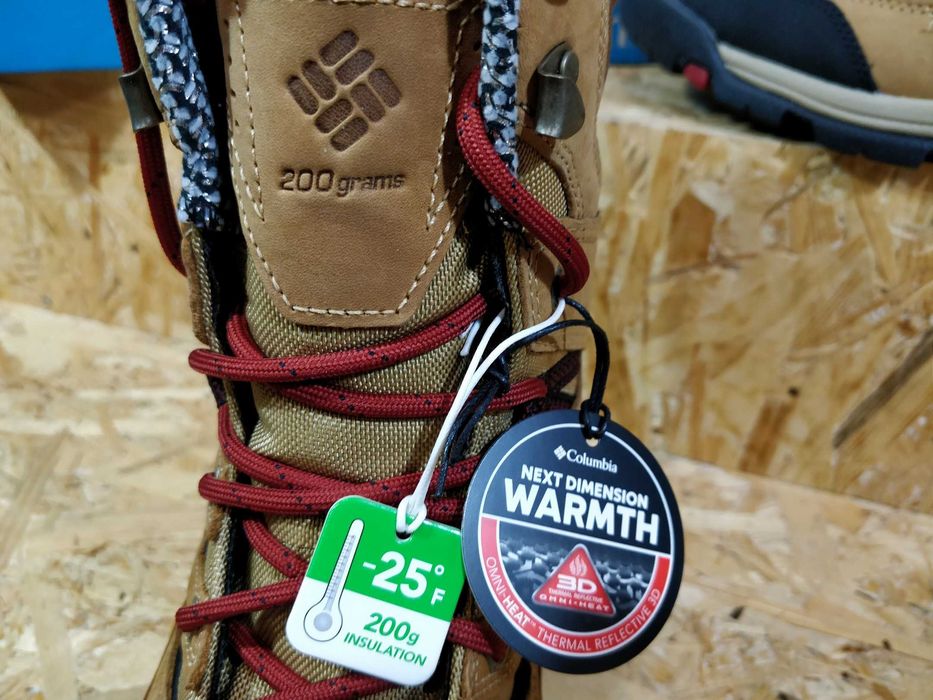 кросівки зимові Columbia Gunnison Plus LTR Omni-Heat 3D WP мембрана