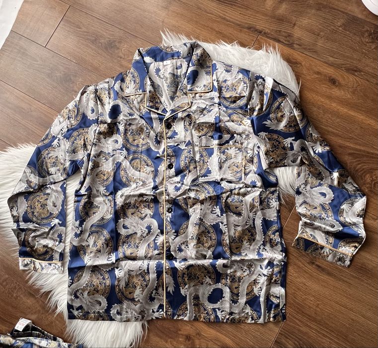 Piżama z atłasu damska