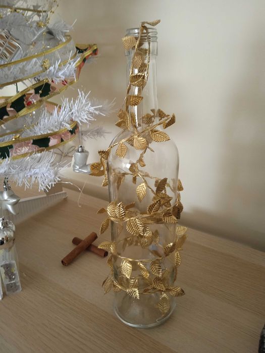 Garrafa decorada sortidas com  e sem Led