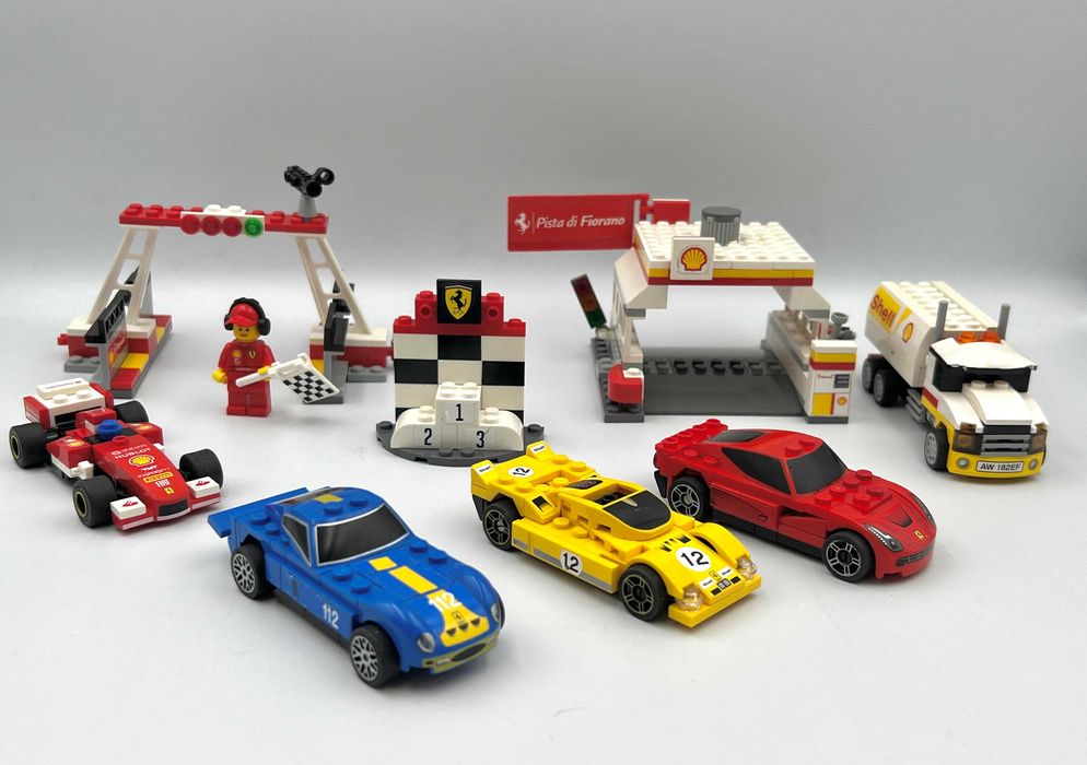 Lego kolekcja Shell Ferrari 40190--40196  7 zestawów