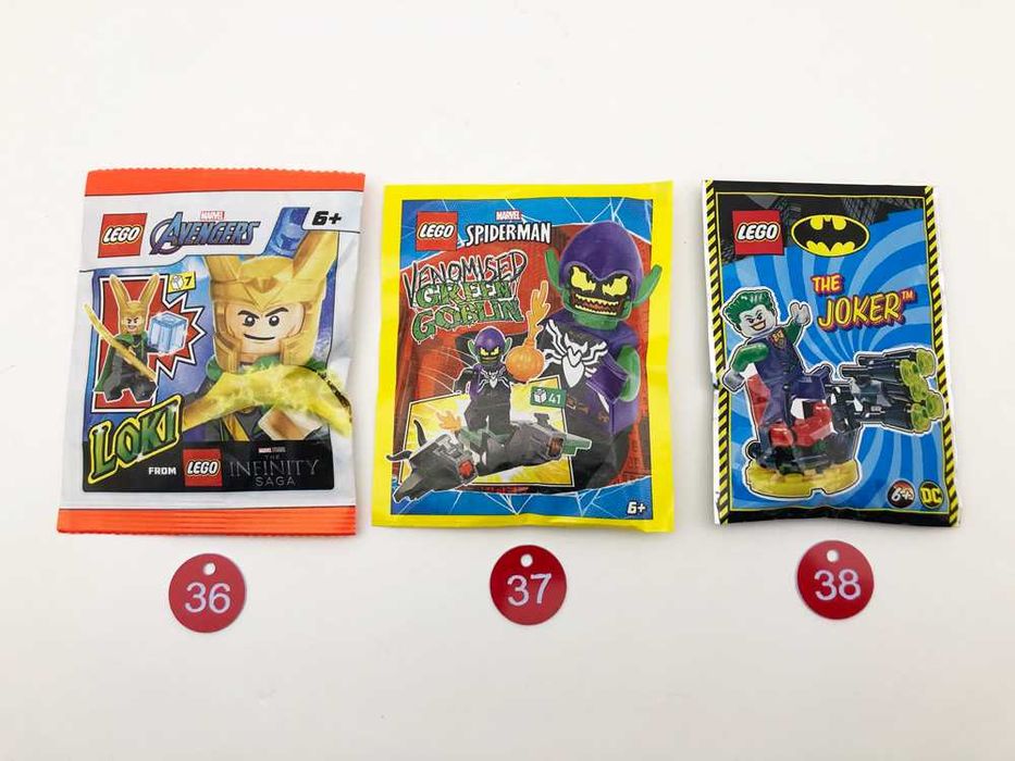 LEGO Polybags DC SUPER HEROES AVENGERS MARVEL GUARDIÕES da GALÁXIA