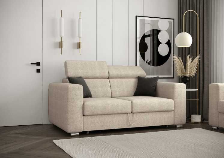 CZYSZCZENIE MAGAZYNU Sofa Dwuosobowa 186 cm RSA02N AURA 02 Ciemny Beż