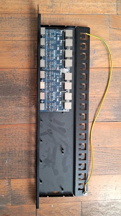 Ochronnik EWIMAR 8xRJ45 kamery, Acces Pointy, sprzęt IT do szafy RACK