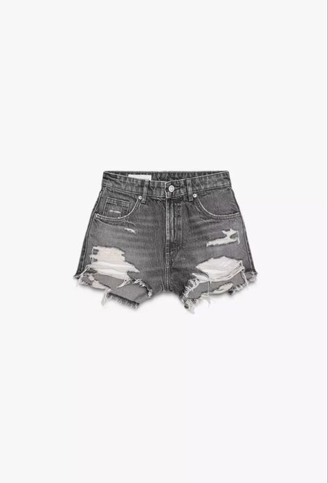 Шорти джинс джинсові рвані порвані зара zara