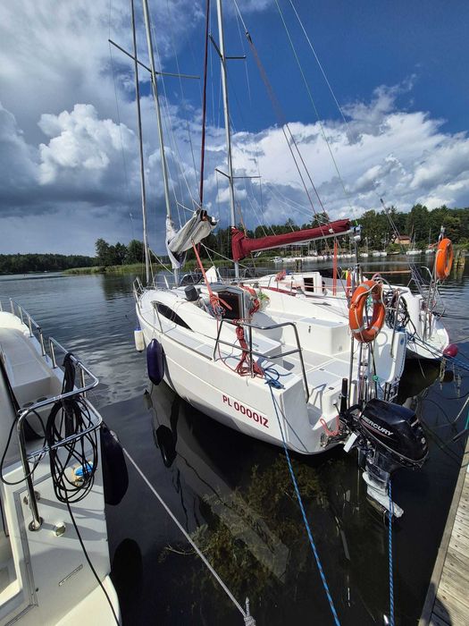 Jacht żaglowy Sedna 26 8 osób max Bełdany Ruciane Nida, jacht z 2020 roku czarter