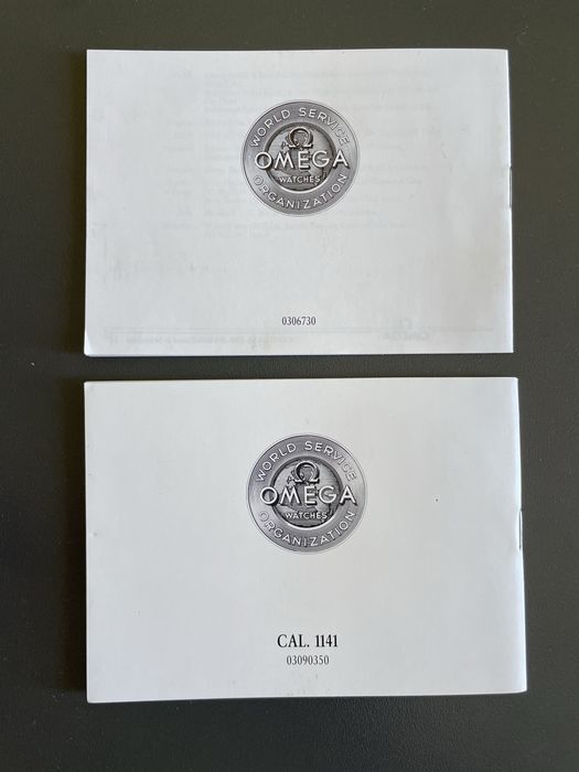 Książeczki instrukcje OMEGA