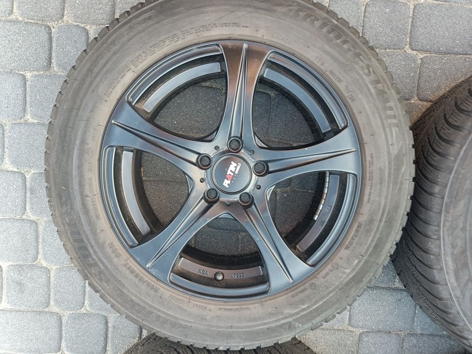 Felgi17 Platin 5*112 Skoda Kodiaq VW Tiguan opona zima 6,5mm 2020r kpl