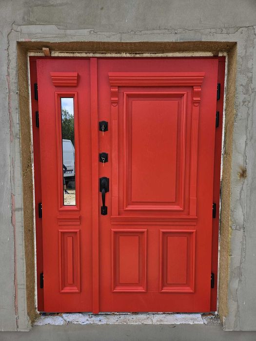 Drzwi zewnętrzne drewniane na każdy wymiar!!! - "WILLA PARKOWA" I INNE