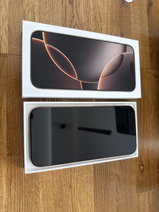 iPhone 16 pro max 256GB DESERT TITANIUM