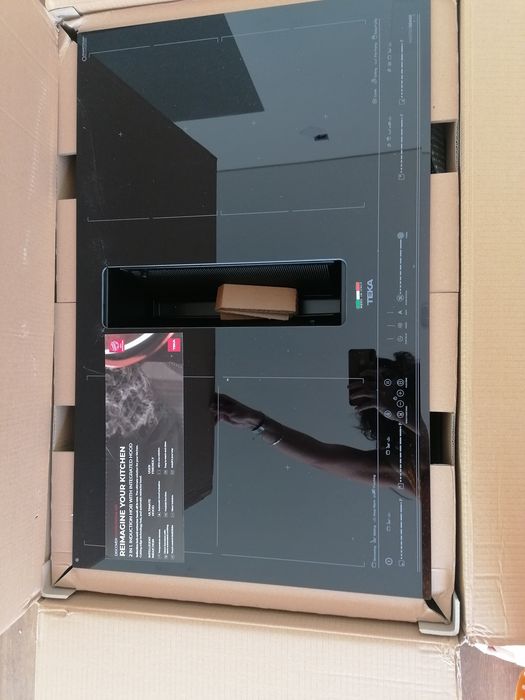 Placa Teka Mastersense air 80cm com exaustor integrado