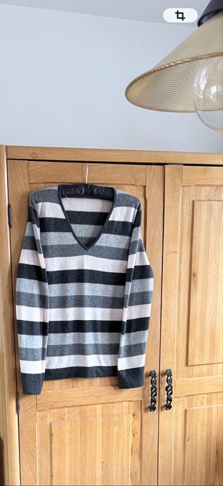 Sweter 100% kaszmir, rozmiar 38- 40