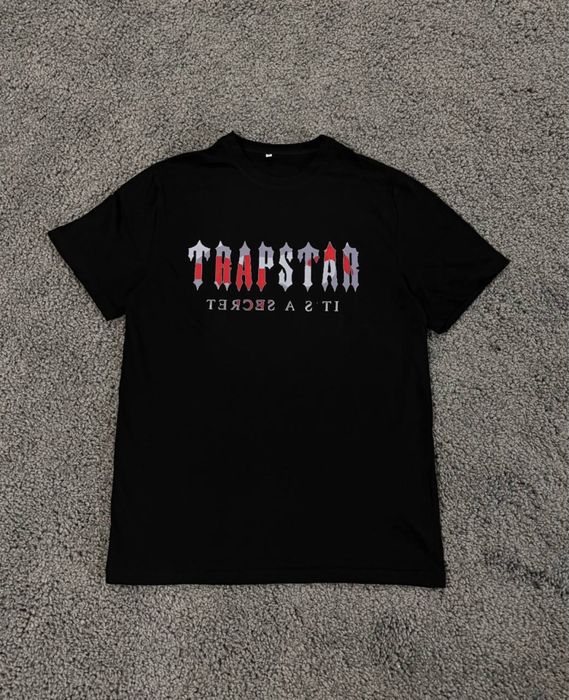 Футболка TRAPSTAR / Футболка Трепстар / Чорна футболка Трапстар