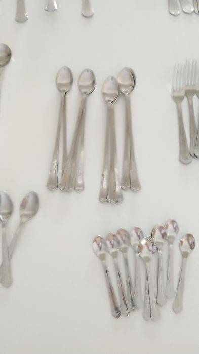 Faqueiro inox /cor prata