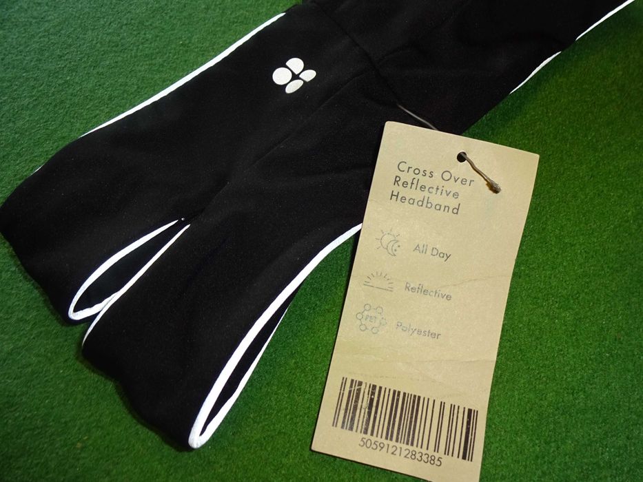 SWEATY BETTY London sportowa opaska Cross Over Reflective Headband