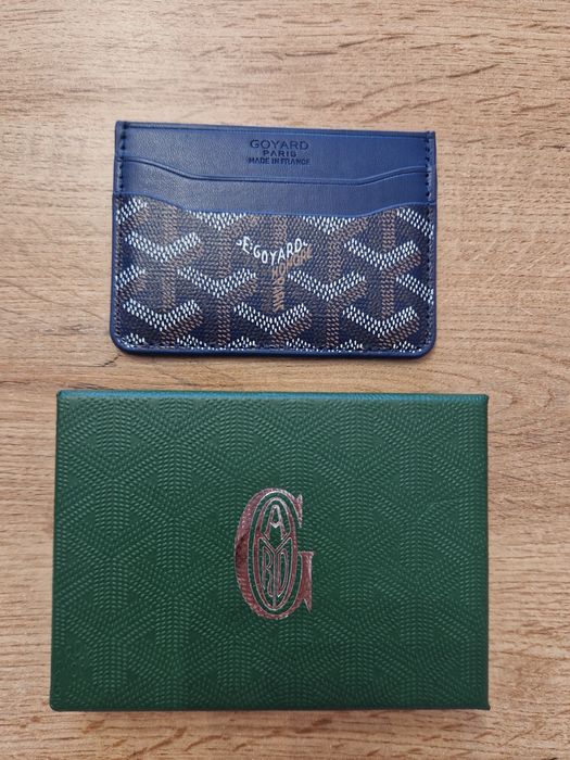 Portfel cardholder goyard granatowy
