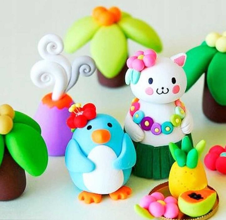 Piankolina Plastelina Ciastolina Magiczna Pianka 12kolorów