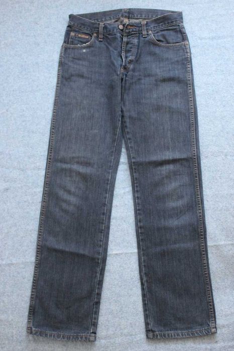 Wrangler Dakota W30 L32 - Spodnie jeansy dżinsy stalowe, szare