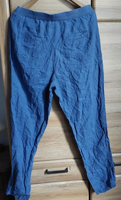 Lniane spodnie M&S Collection