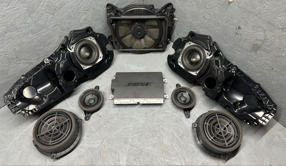 Аудіо система Bose Audi A6 C7 динаміки bose, сабвйуфер ауді а6с7 колонки, піщалки, підсилювач