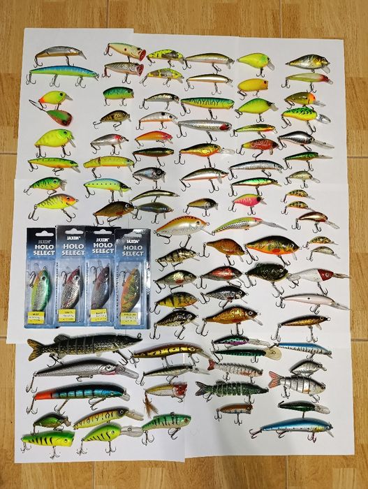 Колекція воблерів.