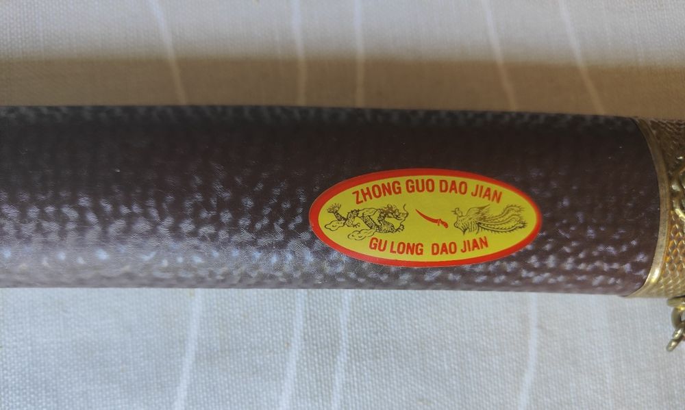 Espada Chinesa - ZHONG GUO DAO JIAN GU LONG DAO JIAN.
Vendo à melhor o