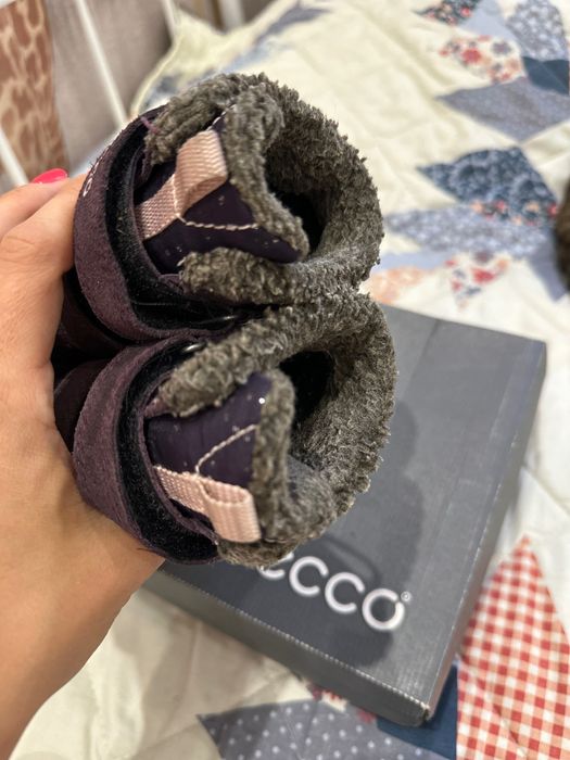 Зимові сапожки Ecco для дівчинки 22 розмір