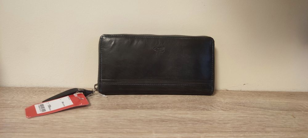 Nowy, piękny, skórzany, porządny portfel damski Camel Active