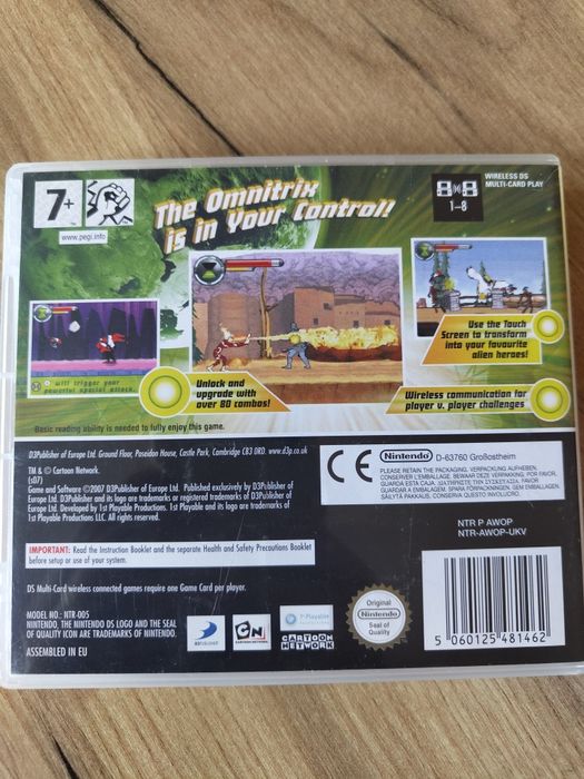 Nintendo ds Ben 10