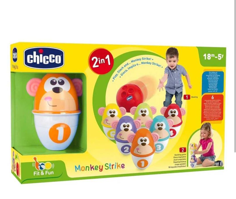 Brinquedo bowling chicco
