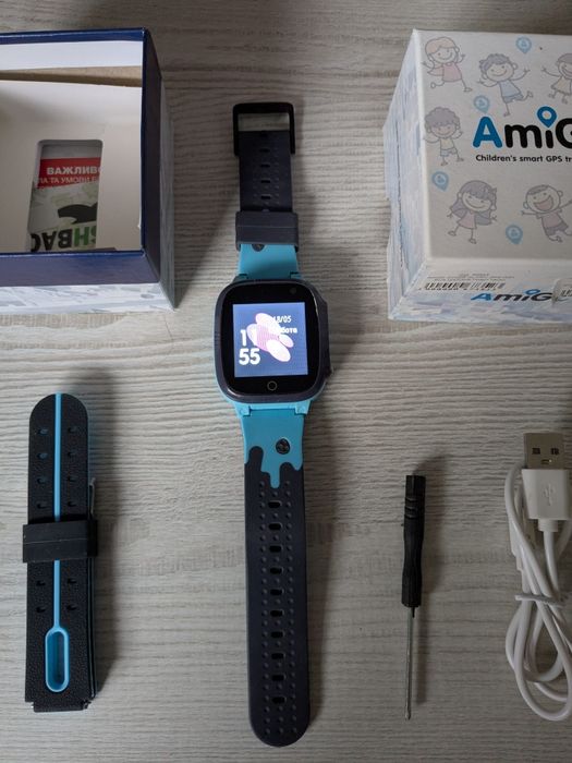 Детские часы AmiGo GO008 GPS Wi-Fi