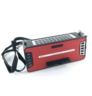 Радіоприймач-портативна bluetooth колонка Golon,сонячна батарея,USB