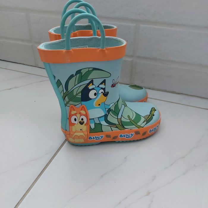 Диьячі гумові чобітки для хлопчика 23 розмір