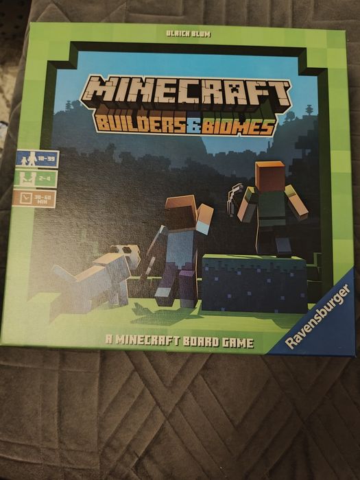 Minecraft Builders &Biomes gra planszowa
