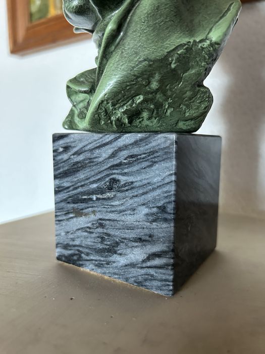 Busto Decorativo de Beethoven Estilo Clássico